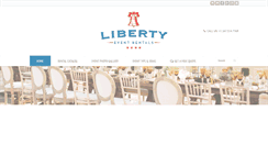 Desktop Screenshot of libertyeventrentals.com